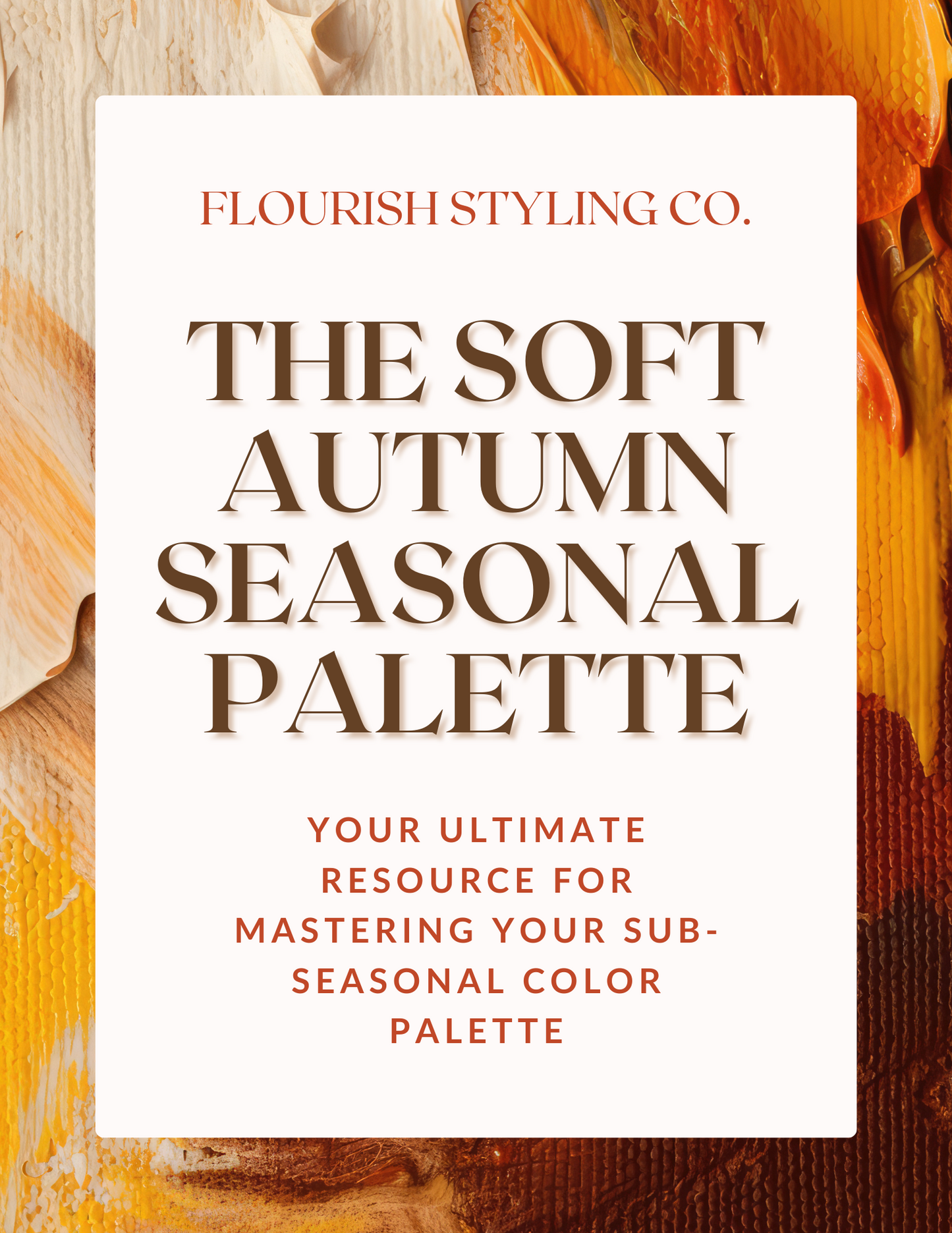 Soft Autumn Sub-Seasonal Guide