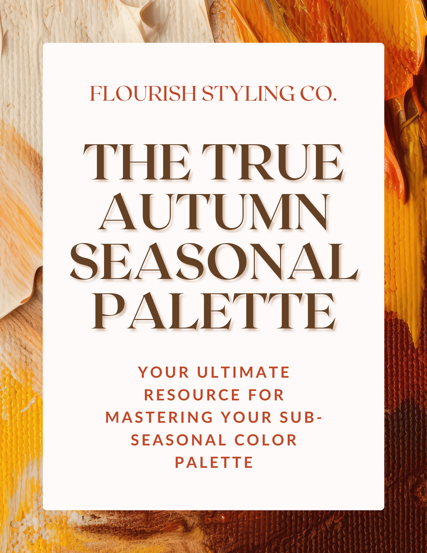 True Autumn Sub-Seasonal Guide